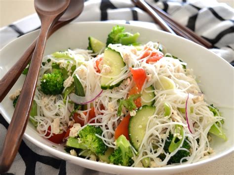 Glass Noodle Salad Recipe Vegetarian Vegetarian Recipes