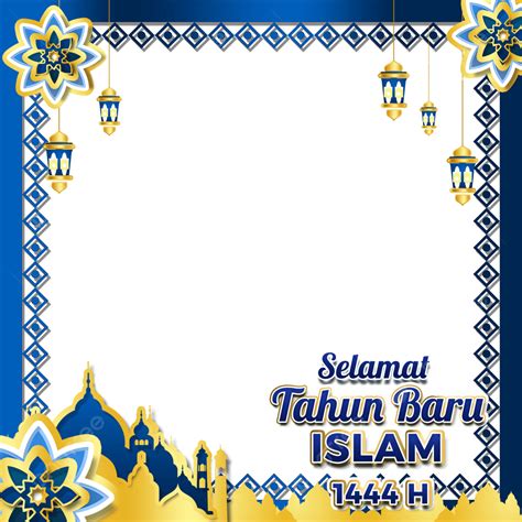 Twibbon 1 Muharram 2022 Perayaan Tahun Baru Islam 1444 H Twibbon Tahun