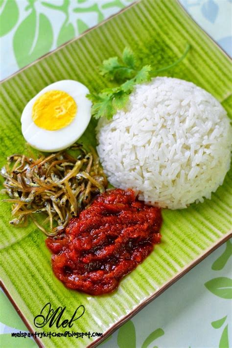 My son and i just had a nasi lemak dinner, and we used your recipe for the sambal. Nasi Lemak With Sweet Sambal | Nasi lemak, Spicy recipes ...