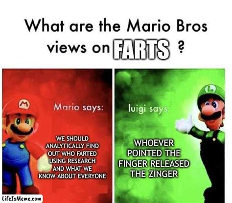 Mario Vs Luigi LifeIsMeme