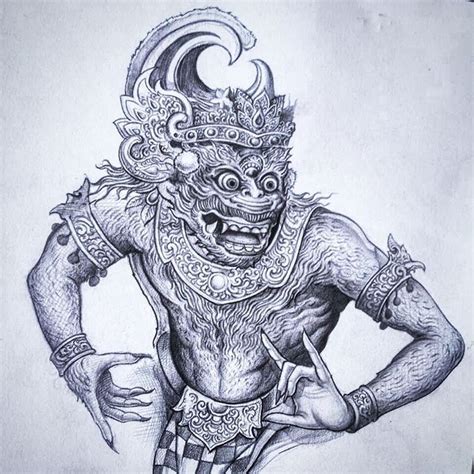 Sket Tattoo Bali Materi Belajar Online