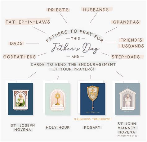 Fathers Day Novena Cards