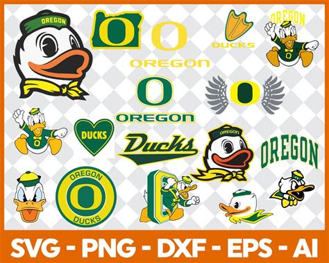 Oregon Ducks NCAA Football Svg, Dxf, Eps, Png, Cricut, Cutting file