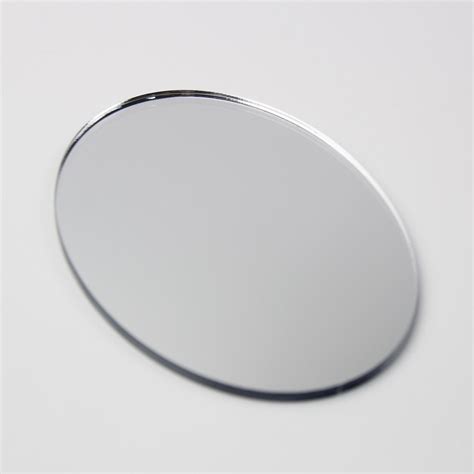Mirror Oval Acrylic Mirror Disc Shatter Resistant Circular Wall Decor