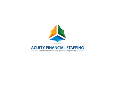 Asset Management Logo Design For Acuity Financial Staffing Commitment