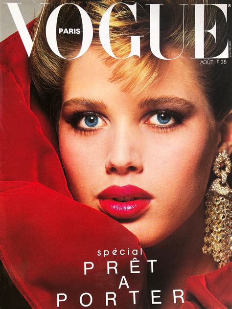 Vogue Paris August 1983 French Vintage Fashion Magazine 1980s Etsy