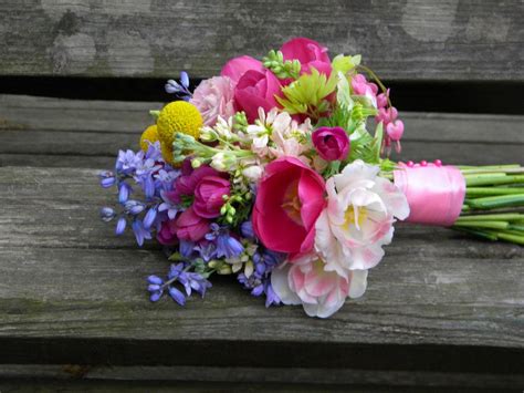 Also try hot pink flowers with purple for wedding centerpieces or the wedding arch. Wedding Flowers from Springwell: Spring Time Wedding ...