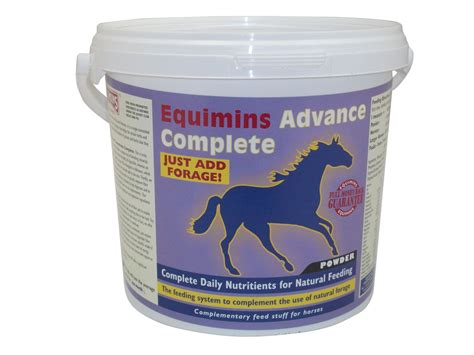 Horse vitamins and mineral supplements help keep your horses healthy and active. EQUIMINS ADVANCE CONCENTRATE COMPLETE POWDER EQUINE HORSE ...