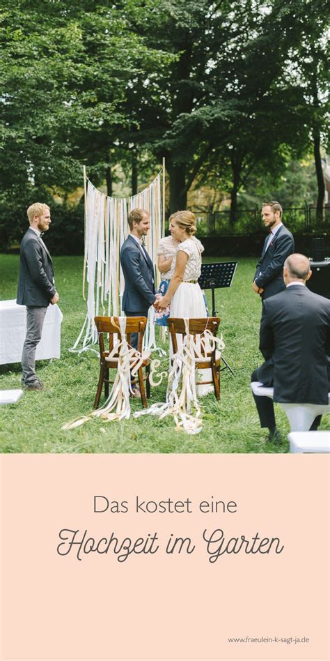 Check spelling or type a new query. Was kostet eine Hochzeit im eigenen Garten? - Fräulein K ...