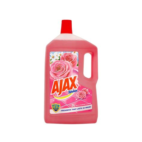 But how do you make a diy floor cleaner, and how depending on the situation, some cleaning ingredients may be a better fit for you than others. Ajax Fabuloso Floor Cleaner Rose Fresh 3Ltr - Shopifull