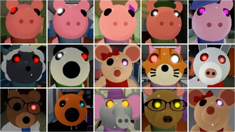 Roblox Piggy 2 All Redesigns New Jumpscares Youtube