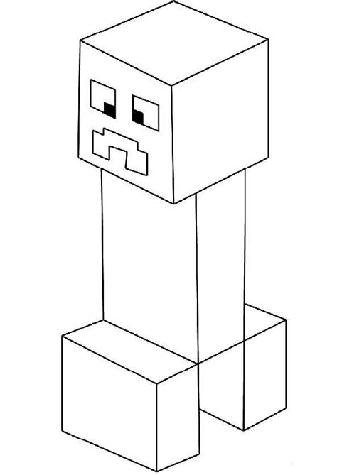 Minecraft Kleurplaat Enderman Ausmalbild Baby Pilzkuh Aus Minecraft