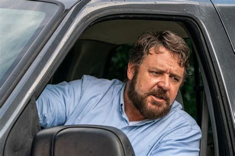 Look for the blue tick. Russell Crowe, road rage stalker in new movie Unhinged ...