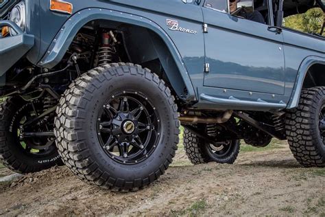 1974 Blue Legend Bronco Custom Classic Ford Bronco Restorations By