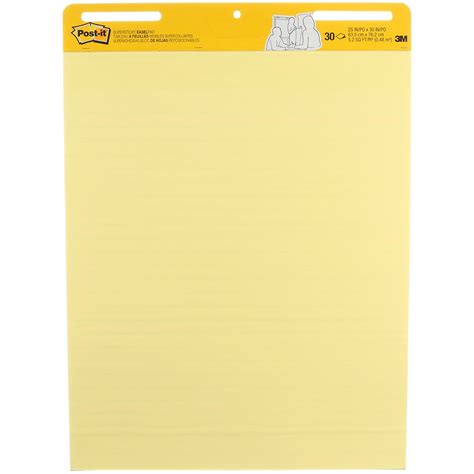 Post It Super Sticky Self Stick Easel Pad Grand And Toy