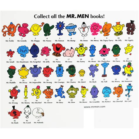 Mr Men Books Collection Box Set By Roger Hargreaves Childrens Books