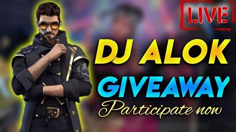 Free fire (gameloop), free and safe download. FREE FIRE LIVE | DJ ALOK & 💎 Diamonds GIVEAWAY | TOTAL ...