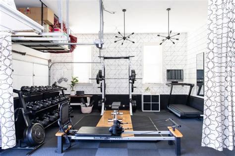 How To Create A Stylish Home Gym In Your Garage Hgtv
