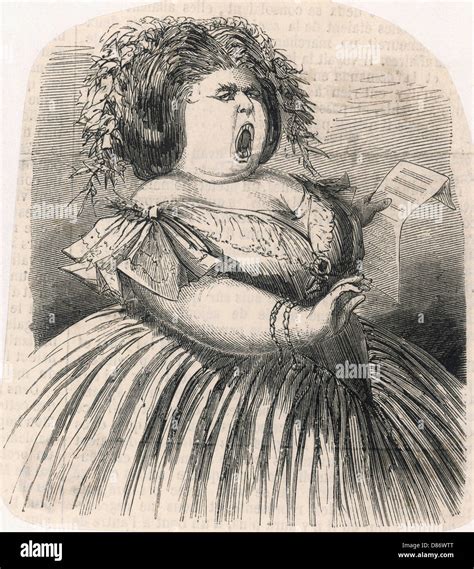 Fat Lady Sings Stock Photo Alamy