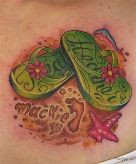 green flip flops flip flop tattoo hawaiian tattoo cute tattoos