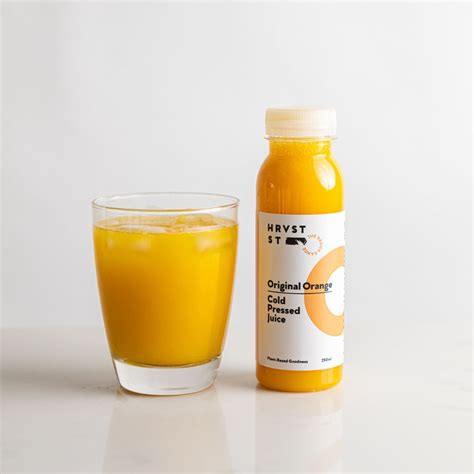 Hrvst St Original Orange Cold Pressed Juice Nourishd