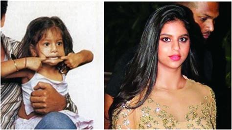 Shahrukh Khan Daughter Suhana Khan Then And Now Youtube