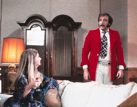 Catherine Schell And Peter Sellers In The Return Of The Pink Panther