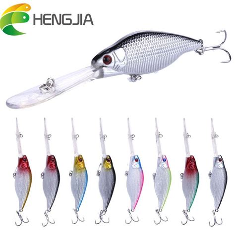 💰köp Billigt Online 1pcs Long Lip Minnow Fishing Lure 11cm 98g Hengjia