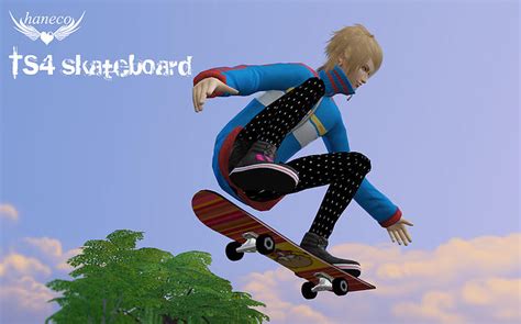 My Sims 4 Blog Skateboard And Poses By Haneco