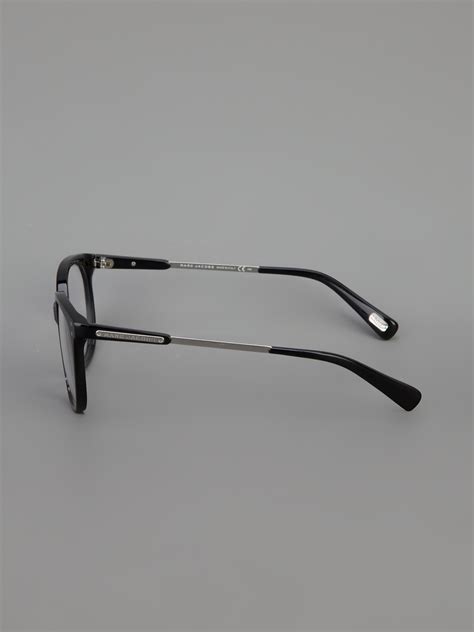 Lyst Marc Jacobs Square Frame Glasses In Black