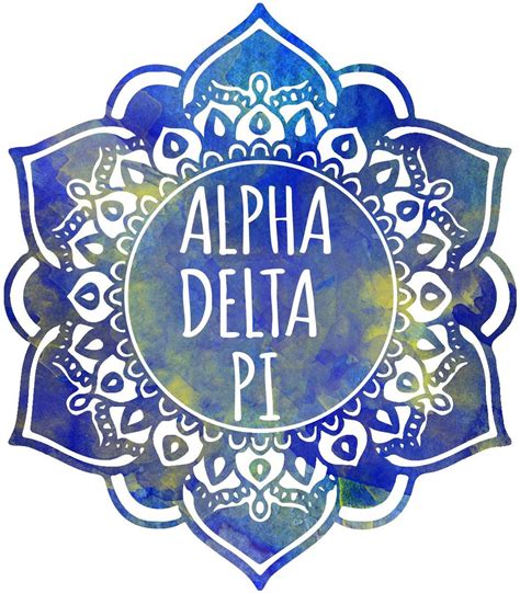 Alpha Delta Pi Mandala Air Freshener Mandala Air Theta Phi Alpha