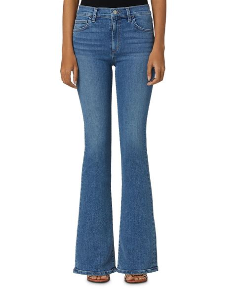 Joes Jeans High Rise Flare Leg Jeans In Fiorella Bloomingdales