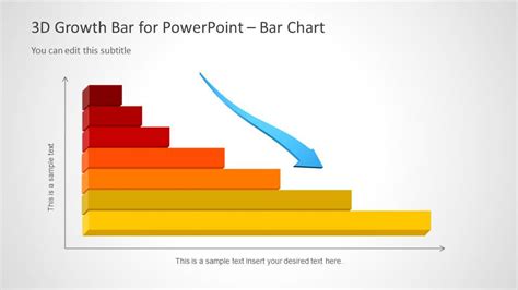 Voici comment créer une barre de progression dans microsoft powerpoint. 3D Growth Bar Chart for PowerPoint - SlideModel