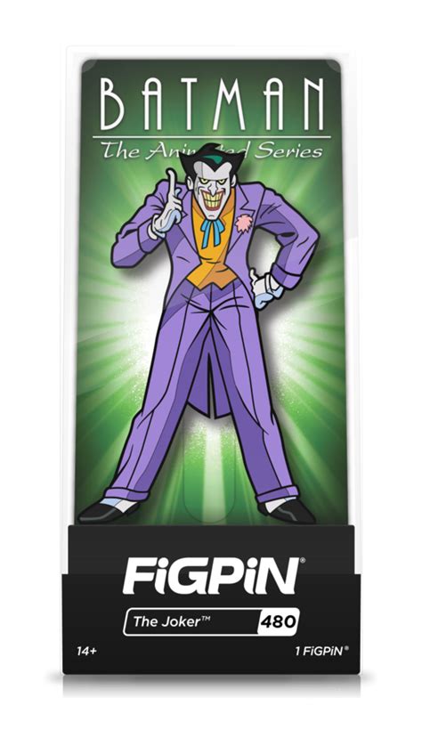 Figpin Batman Animated Series Joker Enamel Pin Comichub