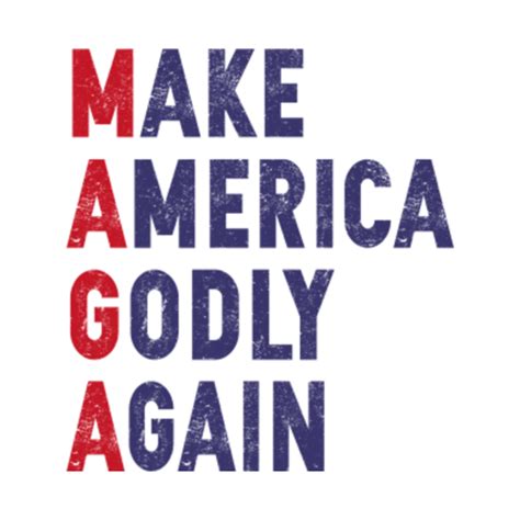 Maga Make America Godly Again Maga Mug Teepublic