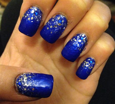 Pin By Dayna Mcwhinnie On Grad Ideas Royal Blue Nails Designs Blue