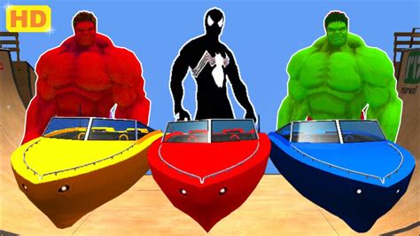 Name:epic crazy boat party part 2. SPADERMAN & HULK COLORS EPIC BOAT PARTY Nursery Rhymes ...