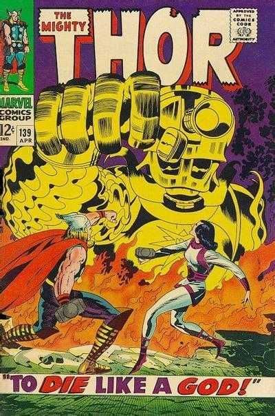Thor 139 To Die Like A God April 1967 Thor Comic Silver Age
