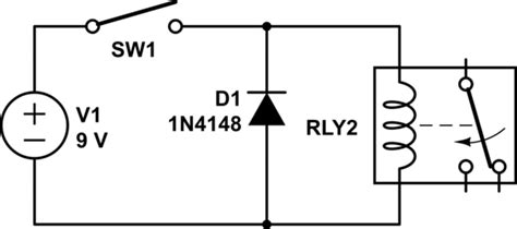 Bi Directional Flyback Diode For Relay Spike Protection Electrical