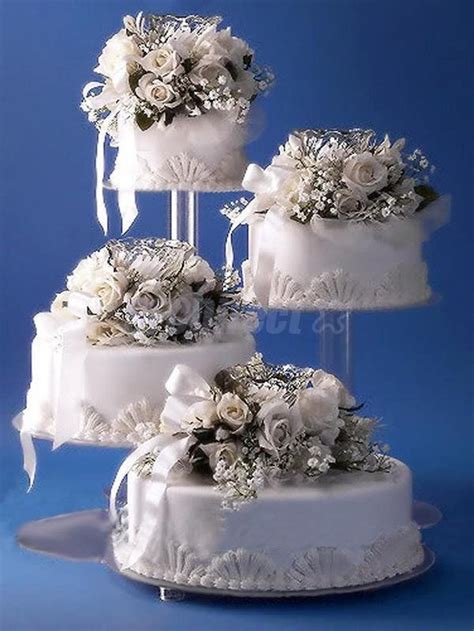 4 Tier Cascade Wedding Cake Stand Cupcake Stand Style R400 Etsy In