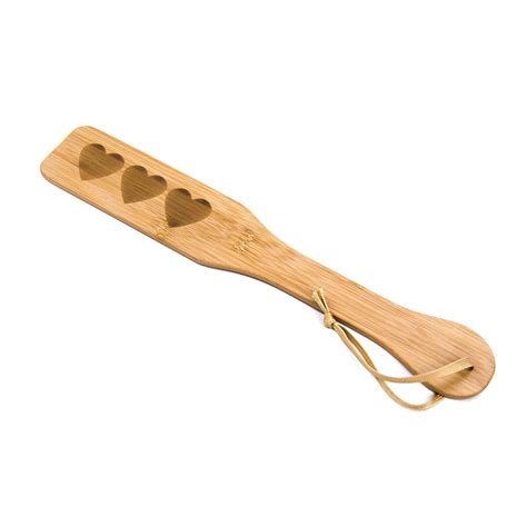 Buy Venesun Bamboo Spanking Paddle For Adults 125inch Heart Paddle For Sex Play Online At