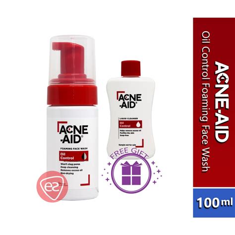 Acne Aid Oil Control Foaming Face Wash Ml For Oily Acne Prone Skin