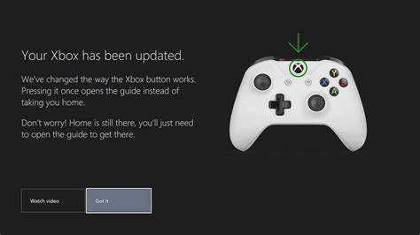 Xbox One Home Button Update Youtube