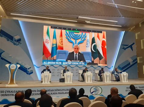 ECO Secretary General Participated At The Ministerial Transport