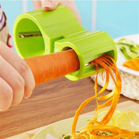 Vegetable Carrot Spiralizer Spiral Slicer With Sharpener Kitchen