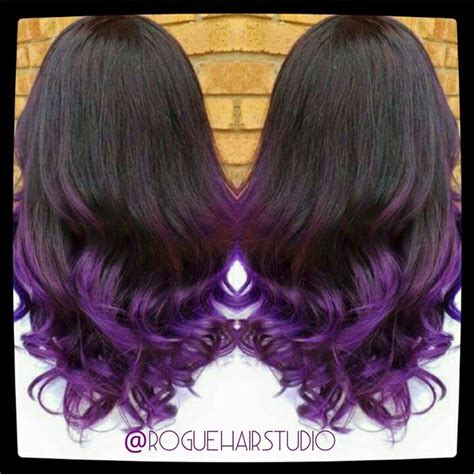 Brown To Violet Ombre By Melissa Meacham 960×960 Hair Styles