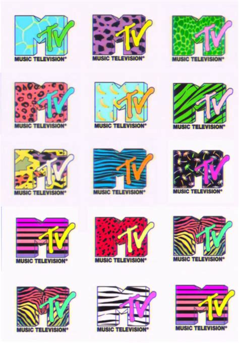 Mtv 80s When They Played Music Videos 80s Theme Mtv Logo Mtv