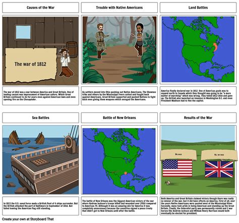 War Of 1812 Storyboard By A43bbcdc