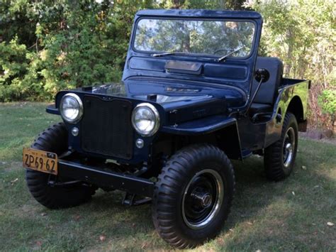 Willys Cj A Jeep Totally Restored For Sale