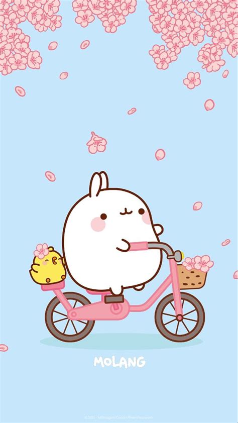 Molang Ideas In Cute Molang Spring HD Phone Wallpaper Pxfuel